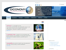 Tablet Screenshot of oiconomy.org